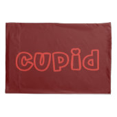 Cupid en ik zijn met Cupid Kussensloop (Achterkant-Links)