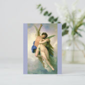 Cupid en Psyche door Bouguereau Briefkaart (Staand voorkant)