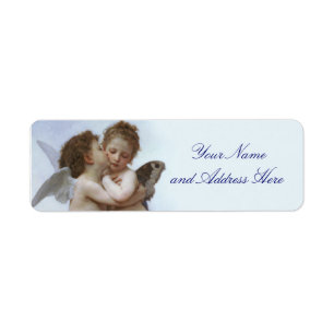 Cupid en Psyche Return Address Label