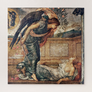 Cupid en Psyche Voor Raphaelite beroemd schilderen Legpuzzel