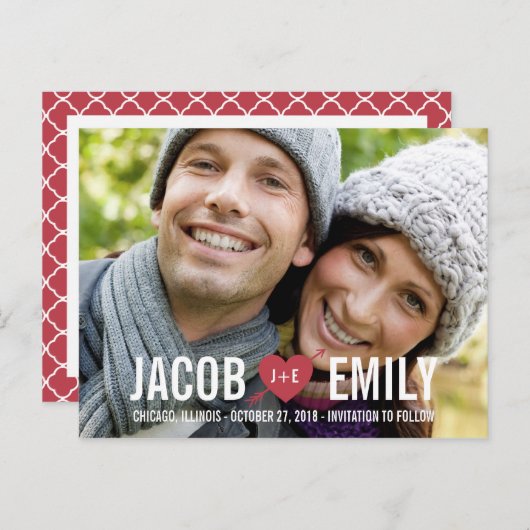 CUPID Enregistrer la carte postale Date (Devant / Derrière)