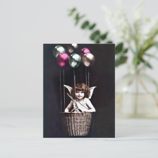 Cupid Feestdagenkaart (Staand voorkant)