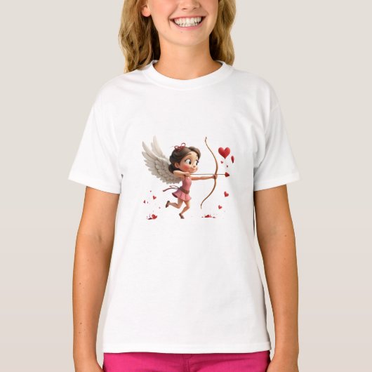 cupid girl t-shirt (Voorkant)