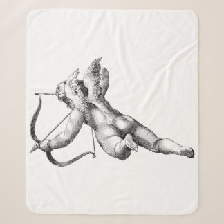 Cupid God van Liefde Sherpa Deken