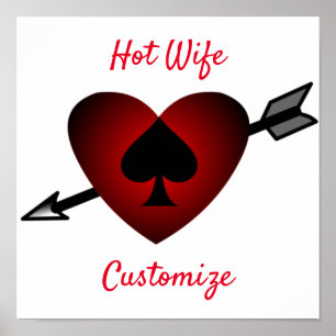 Cupid Heart Black Spade Thunder_Cove Poster