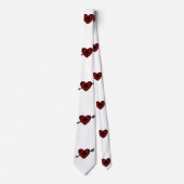 Cupid Heart Black Spade Thunder_Cove Stropdas (Voorkant)