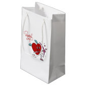 CUPID HEART KLEIN CADEAUZAKJE (Achterkant Gekanteld)