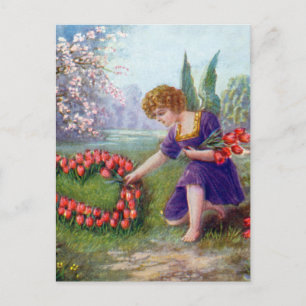  Cupid Heart Love 1920 Briefkaart