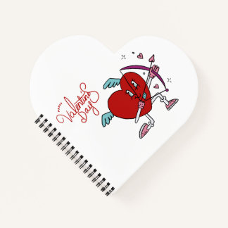 CUPID HEART NOTITIEBOEK