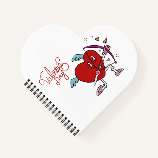 CUPID HEART NOTITIEBOEK (Voorkant)