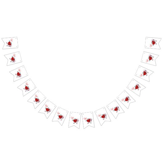 CUPID HEART VLAGGETJES (Alle)
