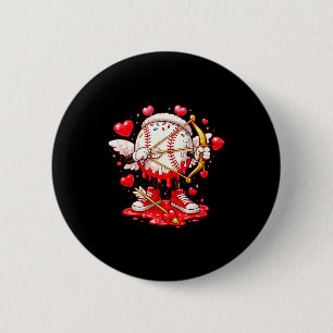 Cupid Honkbal Drip Ijs Apparel Jeugd Jongen Val Ronde Button 5,7 Cm