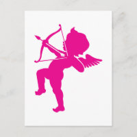 Cupid - Hot Pink Cupid's Bow and Arrow of Love Pos