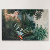 Cupid Inspirating Planten met Love Illustration Ar Legpuzzel (Horizontaal)