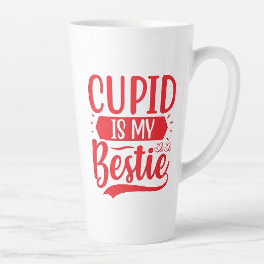 cupid is mijn bijen latte mok (Rechts)