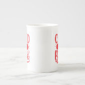 cupid is mijn bijen porselein kop (Voorkant)