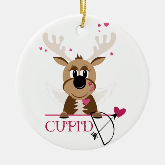 Cupid Keramisch Ornament (Voorkant)