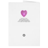 CUPID LACE COEUR SILK FUCHSIA VÊTEMENT, Rose Noir (Dos)