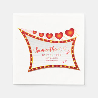 Cupid Little Secret Valentine Baby Shower Welcome Servet
