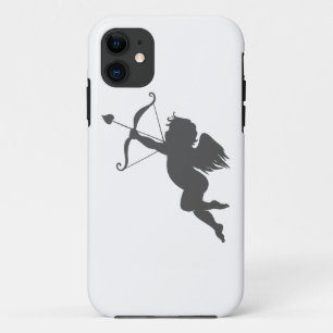 Cupid love silhouette iPhone 11 hoesje