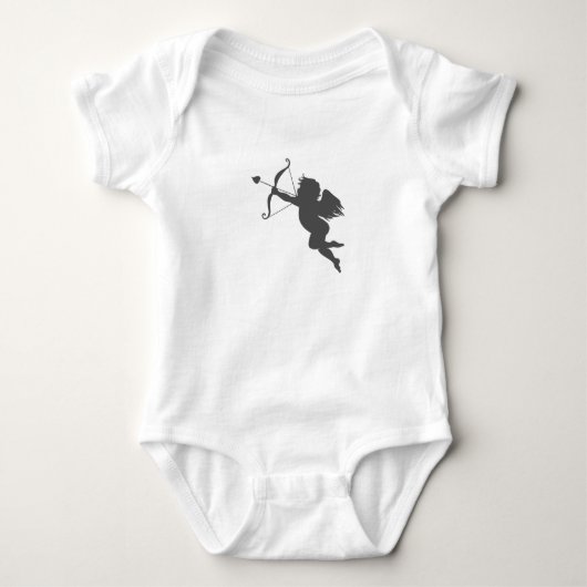 Cupid love silhouette romper (Voorkant)