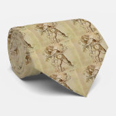 Cupid met een Violin door Domenico Campagnola Stropdas (Opgerold)