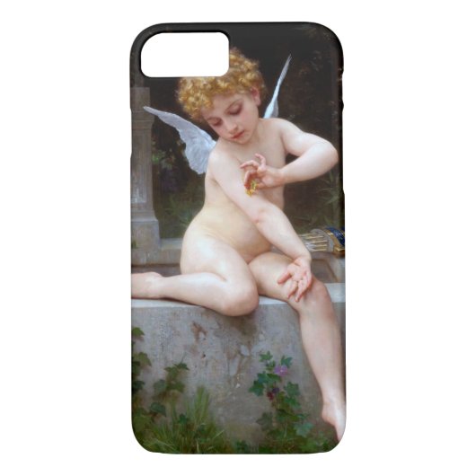 Cupid met een vlinder, Bouguereau Case-Mate iPhone Case (Achterkant)
