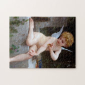 Cupid met een vlinder, Bouguereau Legpuzzel (Horizontaal)