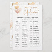 Cupid Name Game Valentijnsdag Party game (Voorkant / Achterkant)