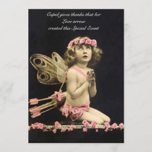 Cupid nodigt je via Cordially uit tot huwelijksuit Kaart