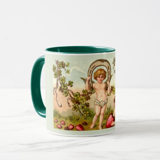 Cupid Oublie moi pas la Mug de Valentine (Devant gauche)
