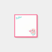 Cupid Pig Post-it Notes (Voorkant)
