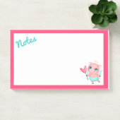 Cupid Pig Post-it Notes (Kantoor)