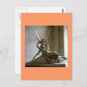 Cupid + Psyche Briefkaart (Voorkant / Achterkant)