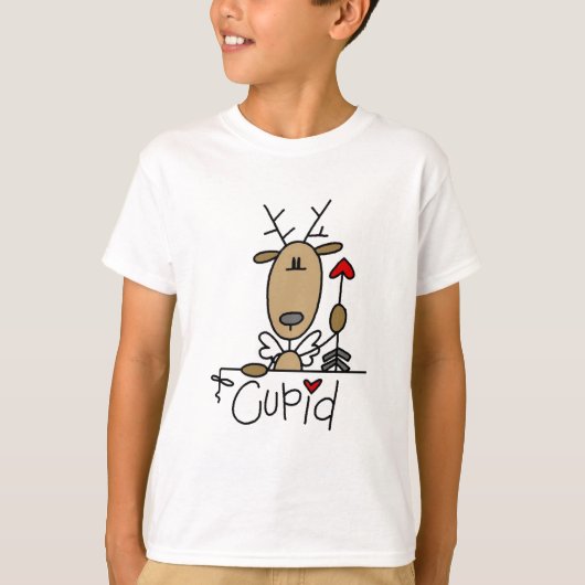 Cupid Reindeer Tshirts en Gifts (Voorkant)