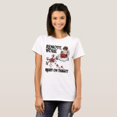 Cupid Remote Work, Valentine’s Day T-shirt (Voorkant volledig)