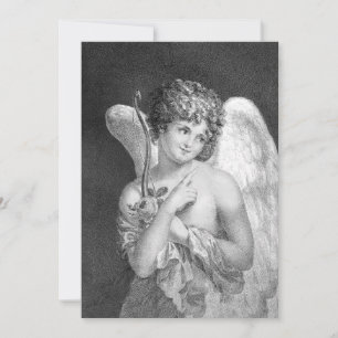  Cupid Romantic Wedding Invitations Kaart