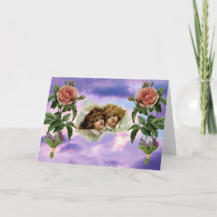 CUPID ROZEN Vouwkaart Kaart