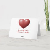 Cupid & Sa Flûte - Carte Valentine (Dos)