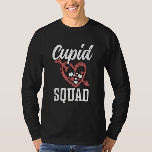 Cupid Squad Velentines Day T-shirt (Voorkant)