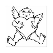 Cupid Stamps Cute Valentijn Stamps Rubberstempel (Afrduk)