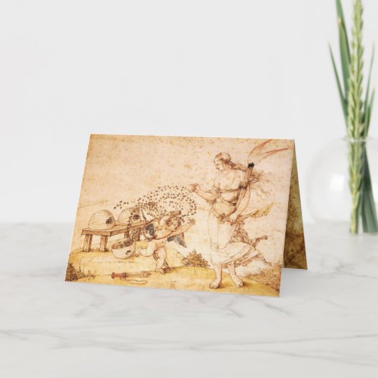 Cupid the Honey Thief Kaart (Voorkant)