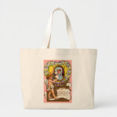 Cupid Valentijn Day Bag Grote Tote Bag (Voorkant)