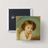 Cupid Vierkante Button 5,1 Cm (Voorkant /achterkant)