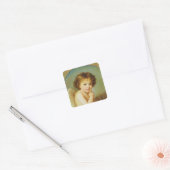 Cupid Vierkante Sticker (Envelop)