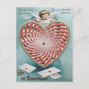 Cupido Cherubijn Engel Kaleidoscoop Briefkaart