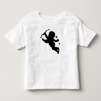 Cupido loopt met een boog kinder shirts