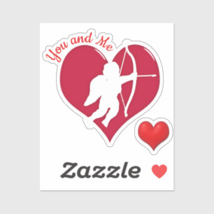 Cupido Love Valentijnsdag Sticker