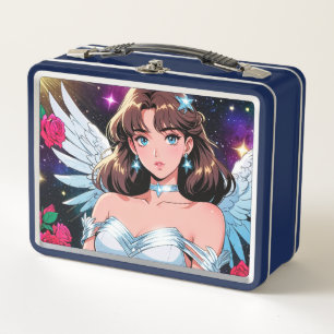 Cupido Meisje Metalen Lunchbox