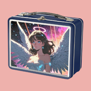 Cupido Meisje Metalen Lunchbox